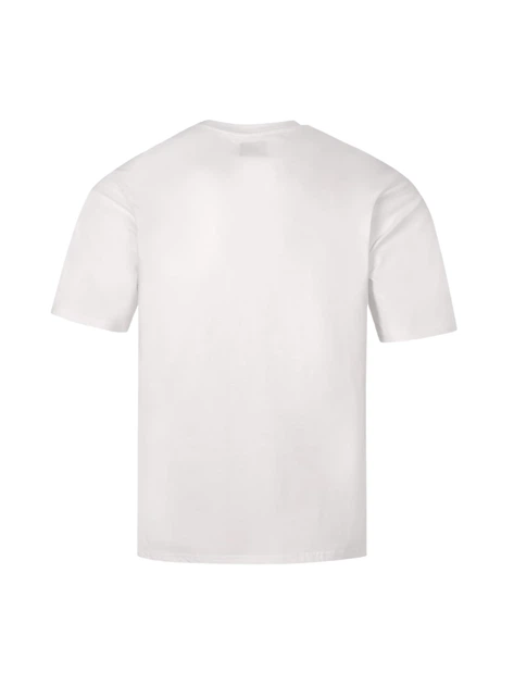 Футболка Kappa Cotton Crew Neck Біла — розмір М - зображення 2