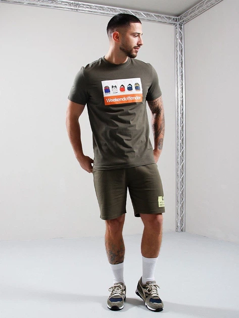 Футболка Weekend Offender Trainerspotting Graphic Оливковая — розмір XL - зображення 4
