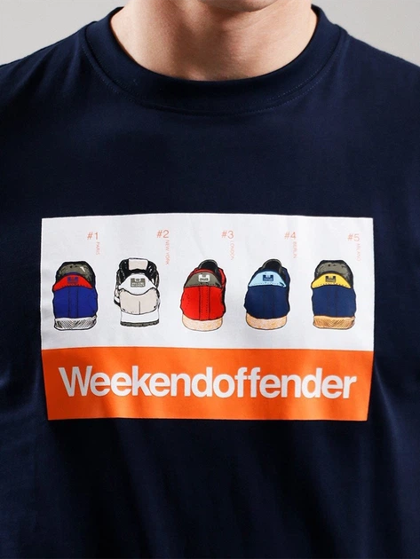Футболка Weekend Offender Trainerspotting Graphic Темно-Синя — розмір XL - зображення 2