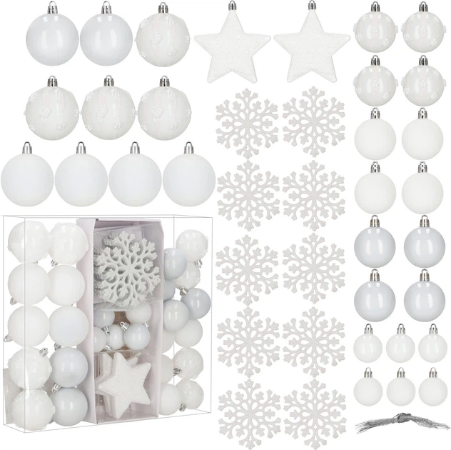 Набір ялинкових кульок Springos CA1525 3.5-10 см 40 шт (5908455303163) - зображення 2