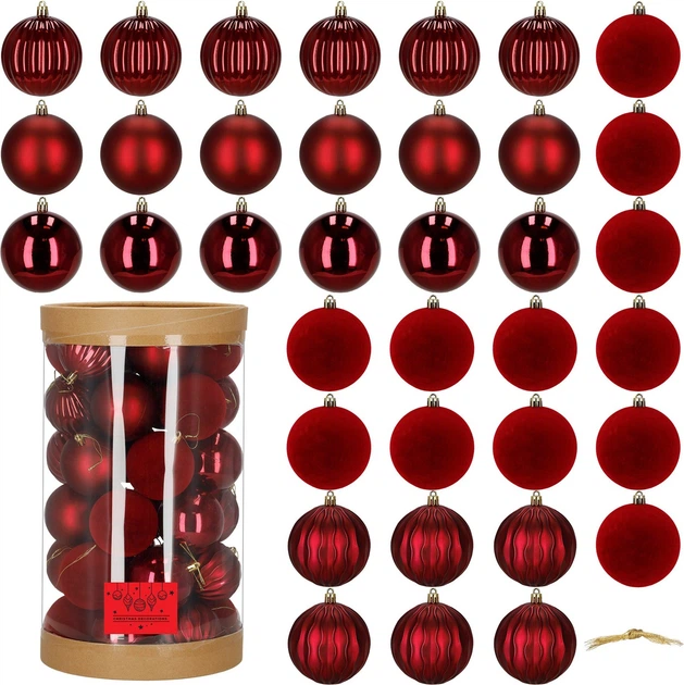 Набір ялинкових кульок Springos CA0970 6.5 см 36 шт (5908455301367) - зображення 2