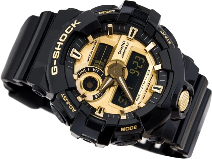 Чоловічий годинник Casio G-Shock GA-710GB-1AER - зображення 2