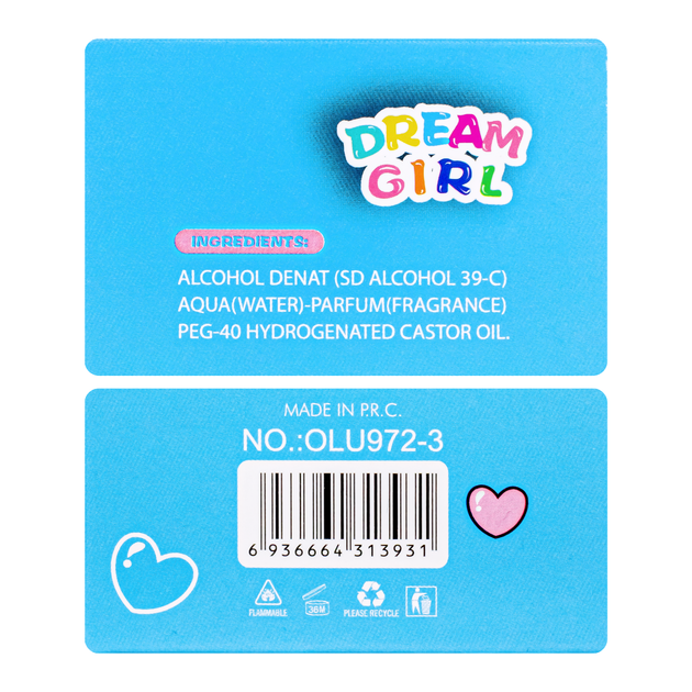 Туалетная вода для детей от 5 лет Dream Girl 50 мл (OLU972-3) - Фото 4 Туалетная вода для детей от 5 лет Dream Girl 50 мл (OLU972-3) - изображение 4