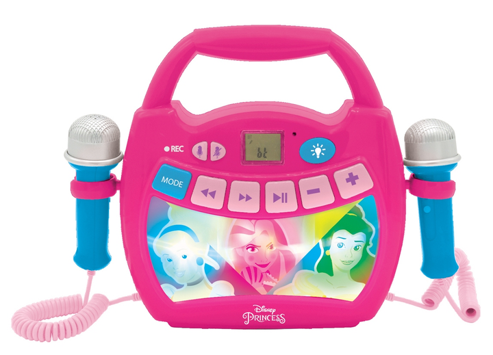 Портативна колонка Lexibook MP320DPZ Disney Princess Bluetooth зі світлом і двома мікрофонами (3380743093567) - зображення 2