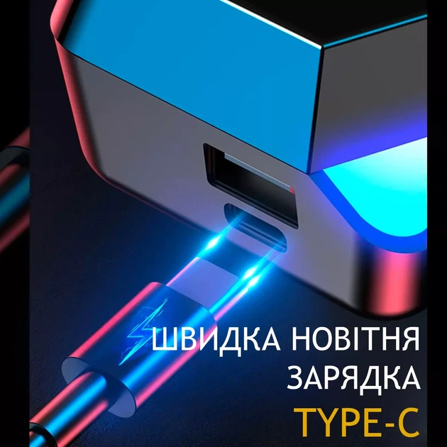 Безпровідні вакуумні ігрові навушники М28. Зарядний кейс із функцією PowerBank - зображення 7
