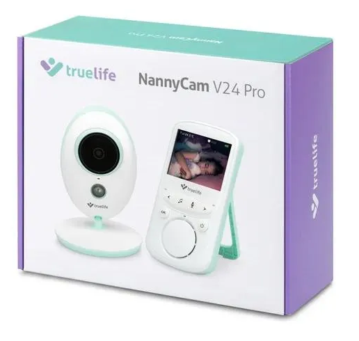 Електронна радіоняня TrueLife NannyCam V24 Pro LCD 2.4” відео (TLVMMNCV24PWB) - зображення 2