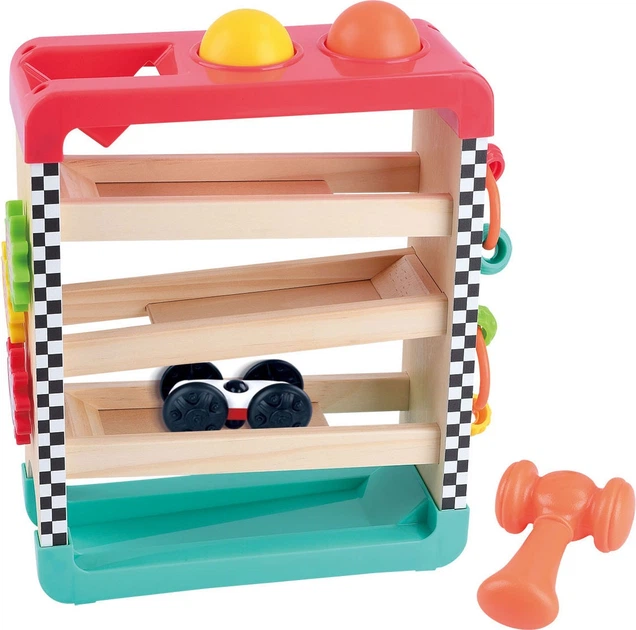 Дерев'яна вежа активності Playgo 4 в 1 40233 (4892401402332) - зображення 2