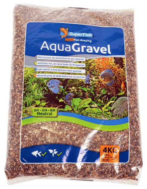 Акваріумний гравій SF AQUA GRAVEL DARK 1-2 MM 4 KG (A8050110) - изображение 2