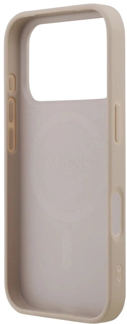 Панель Guess 4G Printed Stripes MagSafe для Apple iPhone 17 Pro Pink (3666339491468) - зображення 6