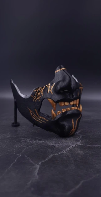 Держатель «Маска Yōtei» для DualSense (Ghost of Yōtei Edition) Черная - Фото 5 Держатель «Маска Yōtei» для DualSense (Ghost of Yōtei Edition) Черная - изображение 5