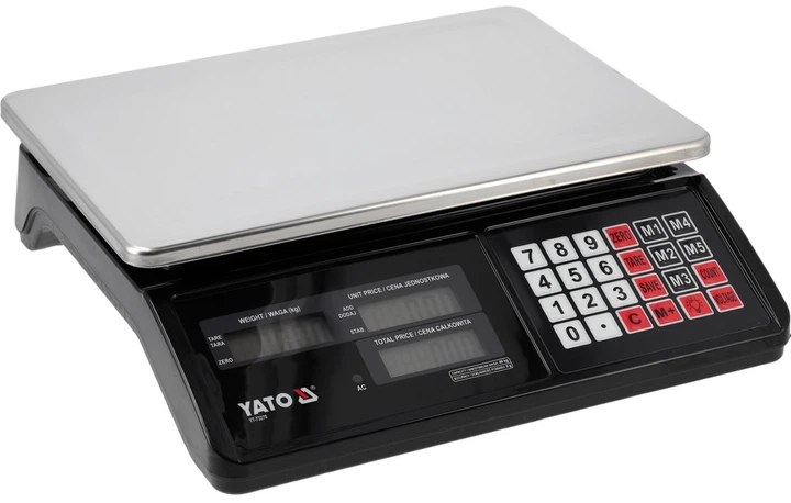 Ваги електронні Yato YT-73270 40 кг / 5 г (5906083122507) - зображення 2