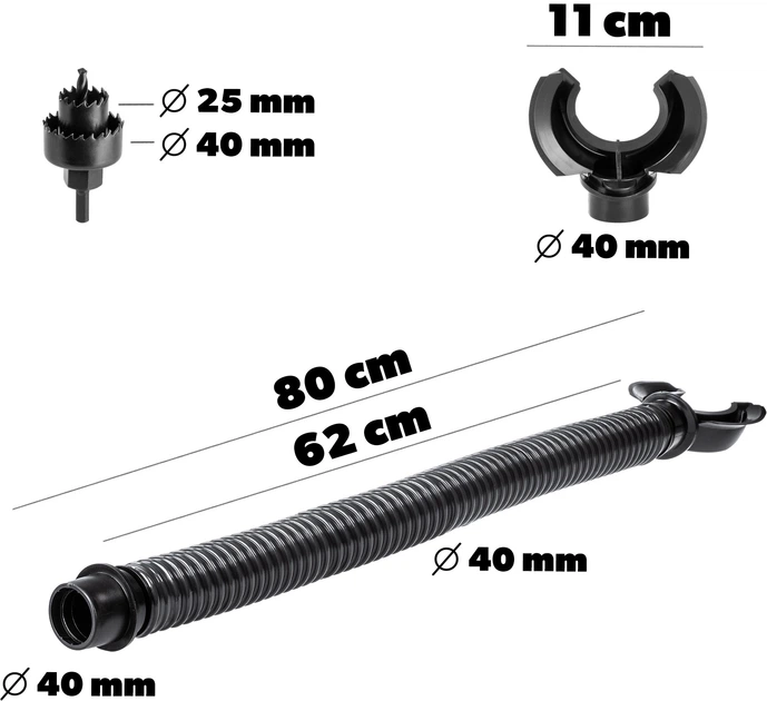 Резервуар для дощової води Kadax Vidor з комплектом для підключення 210 л (K9104) - зображення 4