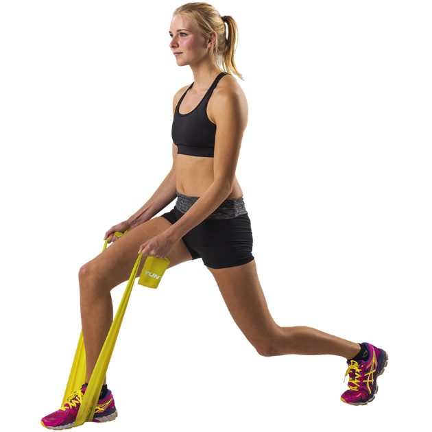 Эластичная лента для йоги/пилатеса Tunturi Resistance Band Light 14TUSFU137 - изображение 3