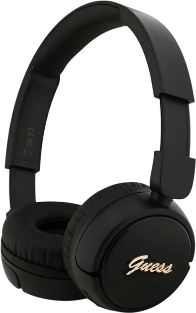 Навушники Guess Metal Logo Script Black (GUBHV6SCK) - зображення 2