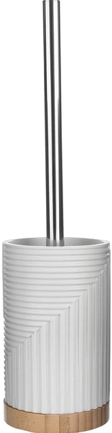 Szczotka WC Kadax Lunel okrągła Biała (K10207) - obraz 3