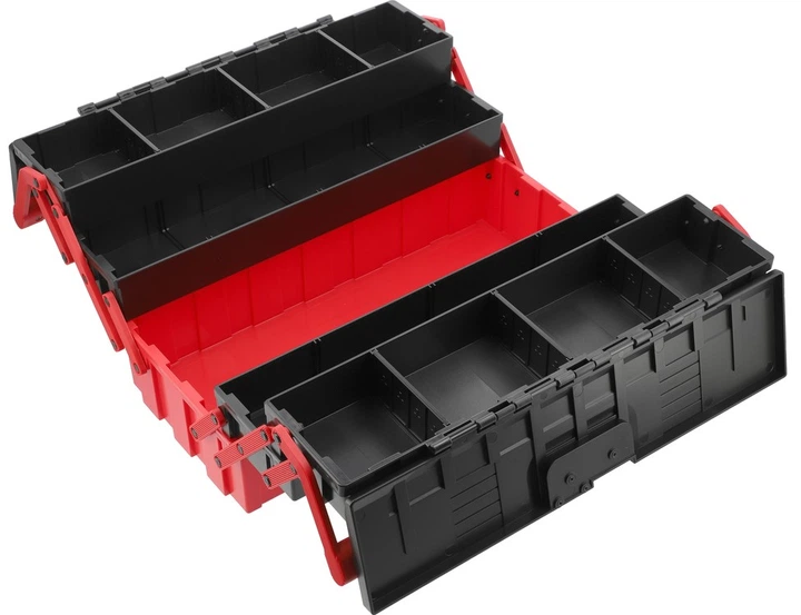 Ящик для інструменту Yato YT-08978 із пластику 5 полиць (5906083122958) - зображення 4