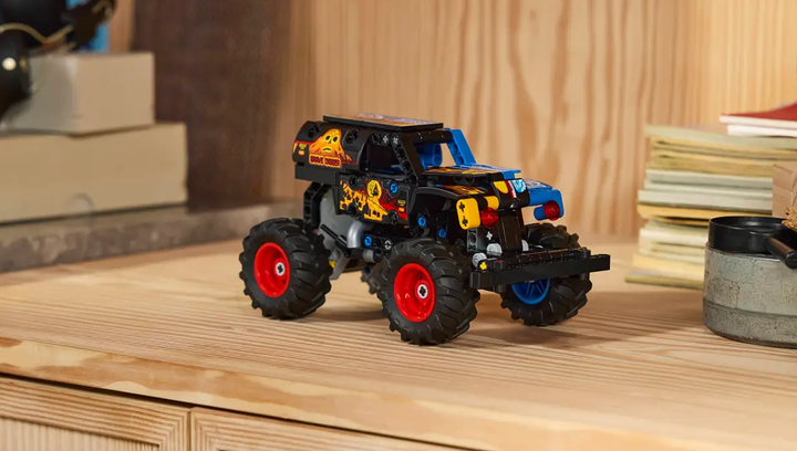 Конструктор Lego Monster Jam Grave Digger Вогонь і Лід Technic 42219 - зображення 9