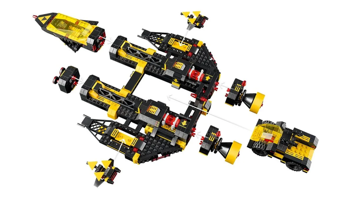 Конструктор Lego Blacktron Renegade Блектрон Ренегат Icons 10355 - изображение 6