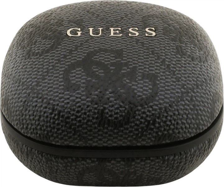 Słuchawki Guess 4G Classic Metal Logo TWS ENC Black (GUTWST3P4EGK) - obraz 4