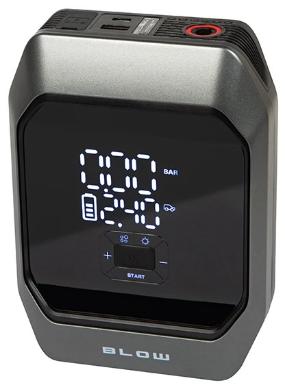 Автомобільний пуско-зарядний пристрій портативний Blow Jump Starter AP02 компресор насос (5900804145738) - зображення 2