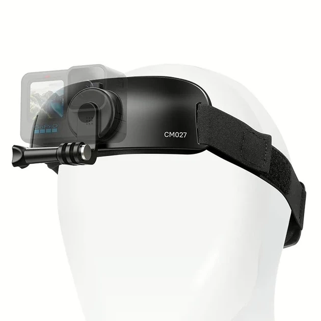 Кріплення Ulanzi Vijim CM027 Go-Quick II Head Strap Mount for GoPro and Phone (UV-C020GBB1 CM027) (C020GBB1) - Фото 4 Кріплення Ulanzi Vijim CM027 Go-Quick II Head Strap Mount for GoPro and Phone (UV-C020GBB1 CM027) (C020GBB1) - изображение 4