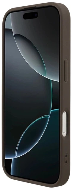 Панель Guess 4G Ring Classic Logo MagSafe для Apple iPhone 17 Brown (3666339491048) - зображення 7