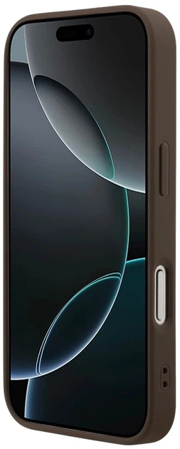 Панель Guess 4G Ring Classic Logo MagSafe для Apple iPhone 17 Pro Brown (3666339491062) - зображення 7