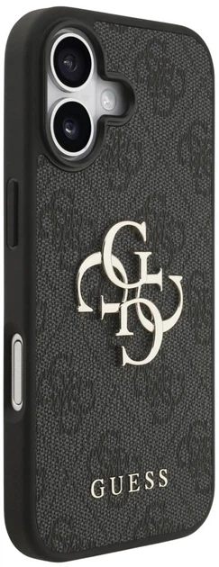 Панель Guess 4G Big Logo для Apple iPhone 17 Black (3666339491482) - зображення 4