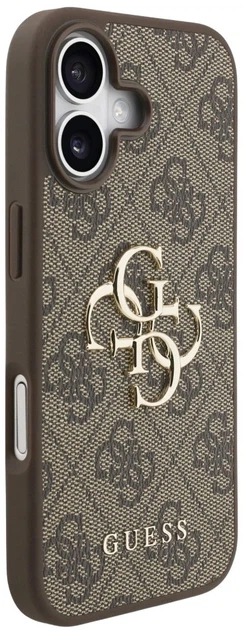 Панель Guess 4G Big Logo для Apple iPhone 17 Brown (3666339491529) - зображення 4