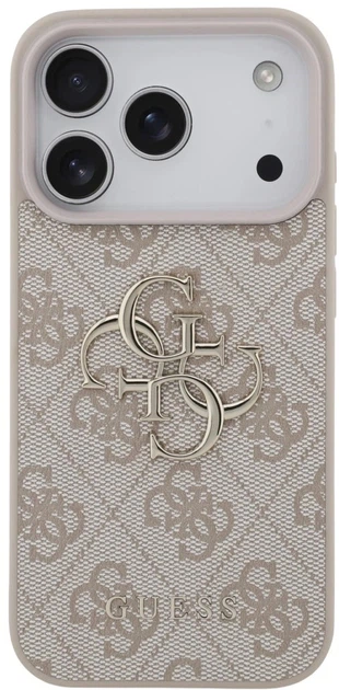 Панель Guess 4G Big Logo для Apple iPhone 17 Pro Pink (3666339491581) - зображення 3