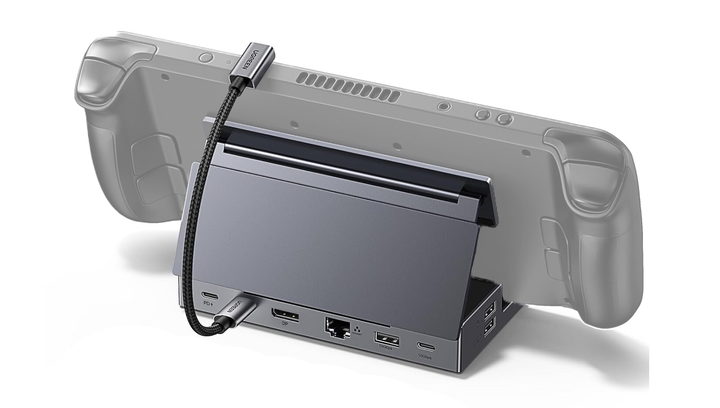 Док-Станция Ugreen Steam Deck Dock 6-in-1 USB-C Hub Dark Grey - изображение 4