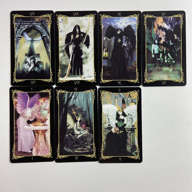 Таро Темных Ангелов, уменьшенная (Dark Angels Tarot) – фото