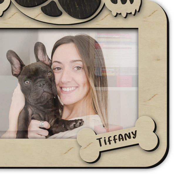 Фоторамка The Frame Depot с французским бульдогом персонализирована на 1 фото Бежевый (dog_french_bulldog_horizontal) - Фото 6 Фоторамка The Frame Depot с французским бульдогом персонализирована на 1 фото Бежевый (dog_french_bulldog_horizontal) - изображение 6