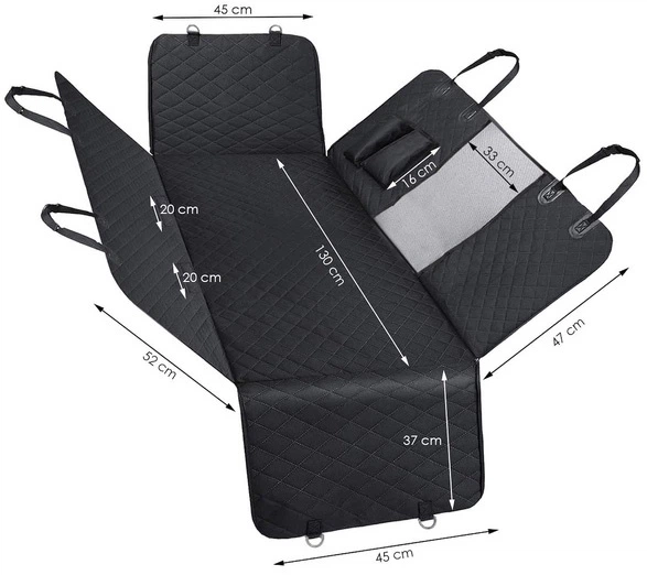 Захисна накидка на сидіння Springos для собаки PA1000 (5907719420264) - зображення 4