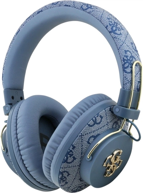 Słuchawki Guess Metal 4G Logo Blue (GUBHS72P4FC4MB) - obraz 2