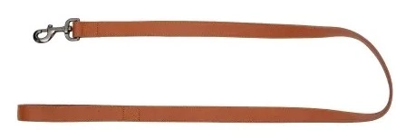 Smycz dla psa Paw Love skórzana L 120 x 2.5 cm Koniakowa (5714156139143) - obraz 2