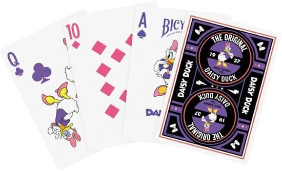 Гральні карти USPCC Bicycle: Disney Daisy Duck (73854097960) - зображення 2