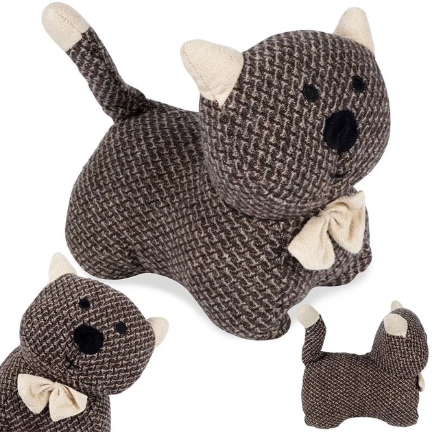 Ograniczniki do drzwi Home Styling Collection 569591-J kształt kota 20 cm Brązowy (5904316454968) - obraz 5