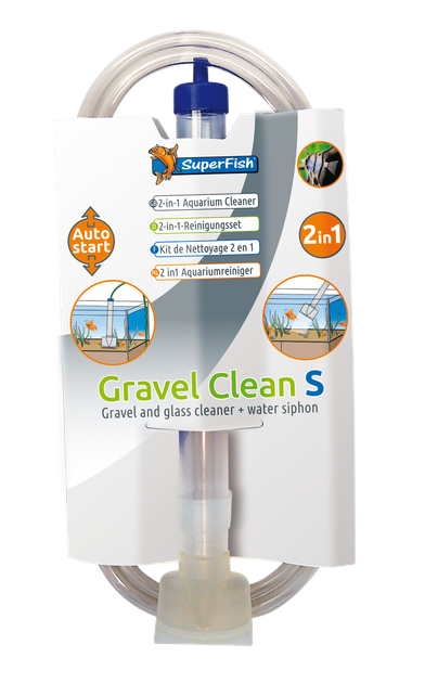 Сифон для грунту SUPERFISH GRAVEL CLEAN S (A4040005) - Фото 1 Сифон для грунту SUPERFISH GRAVEL CLEAN S (A4040005) - изображение 1