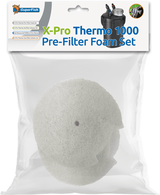 Наповнювач SF X PRO THERMO PRE FILTER 1000 FOAM SET 3X (N7031825) - Фото 1 Наповнювач SF X PRO THERMO PRE FILTER 1000 FOAM SET 3X (N7031825) - изображение 1
