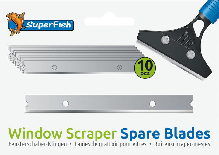 Леза для скребка SF WINDOW SCRAPER BLADES 10X (A4040023) - Фото 1 Леза для скребка SF WINDOW SCRAPER BLADES 10X (A4040023) - изображение 1