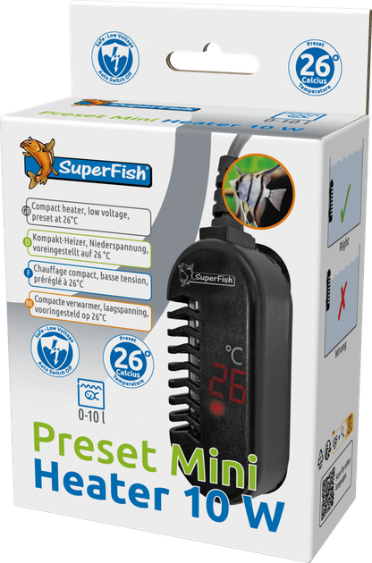 USB Обігрівач для акваріума Preset Mini Heater 10 Watt (A4030135) - Фото 1 USB Обігрівач для акваріума Preset Mini Heater 10 Watt (A4030135) - изображение 1