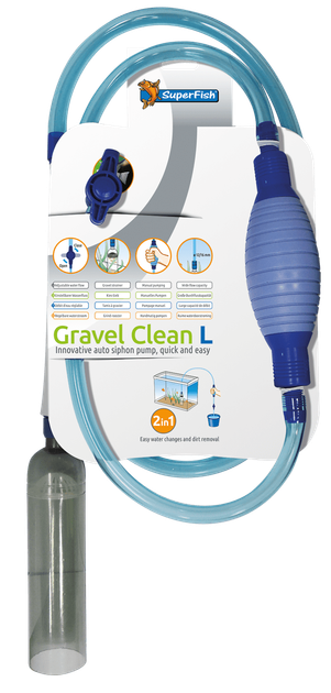 Сифон для грунту SUPERFISH GRAVEL CLEAN L (A4040010) - Фото 1 Сифон для грунту SUPERFISH GRAVEL CLEAN L (A4040010) - изображение 1