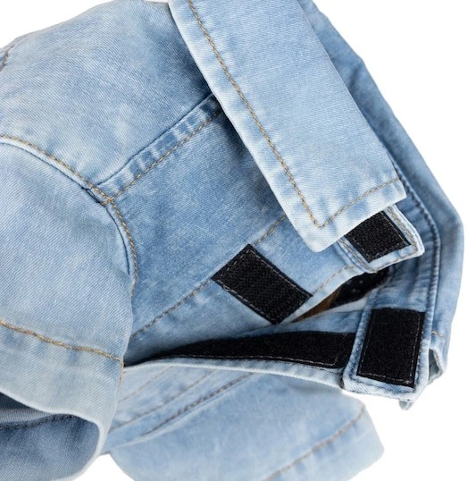 Koszula dla psów Amiplay Denim 40 cm Błękitna (5907563277175) - obraz 3