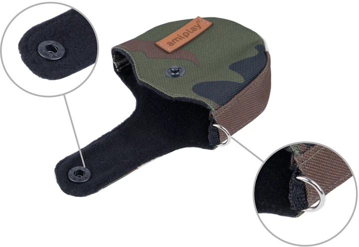 Smycz automatyczna dla psów Amiplay Infini Adventure z obudową XL 5 m Zielona (5907563272217) - obraz 5