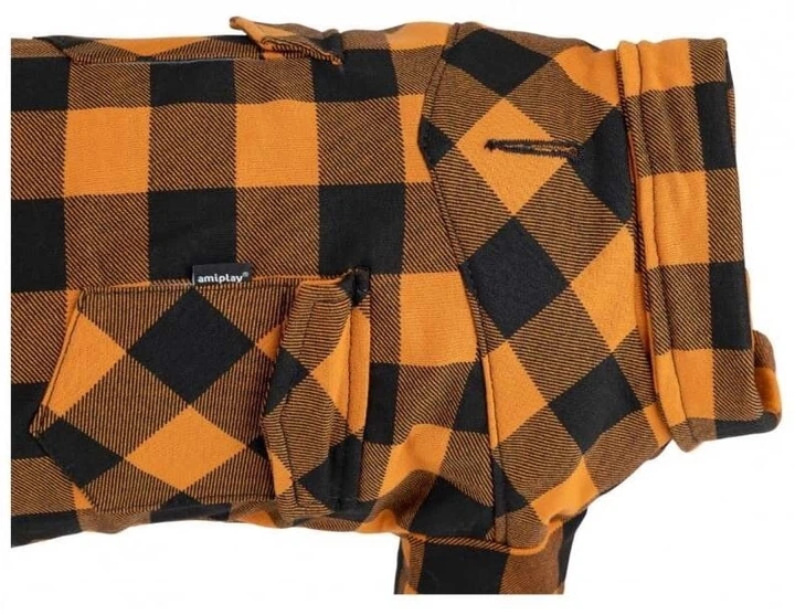 Koszula dla psów Amiplay Ranger 30 cm Żółta (5907563277014) - obraz 2