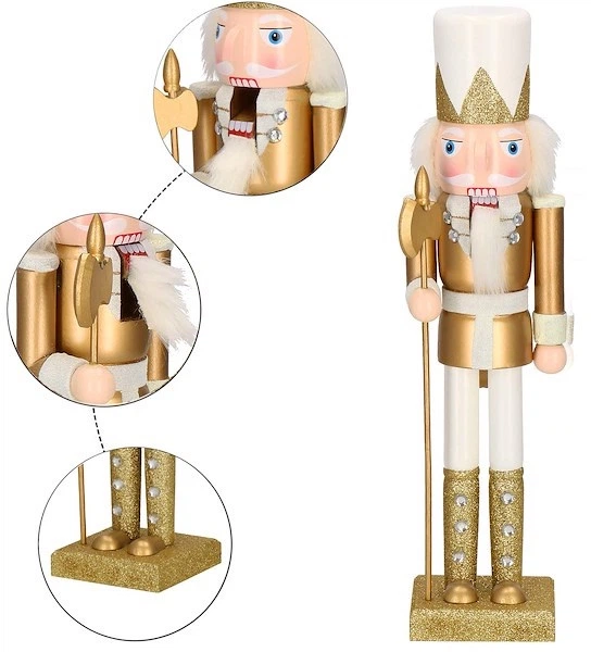 Фігурка Springos CA0915 Лускунчик із сокирою 38 см (5907719427829) - зображення 2