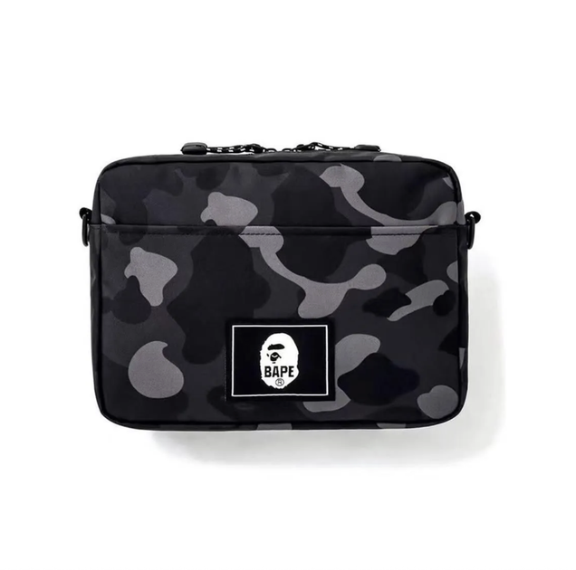 Двусторонняя сумка через плечо Bape Camo Shoulder Bag + кошелёк Baby Milo. - изображение 2