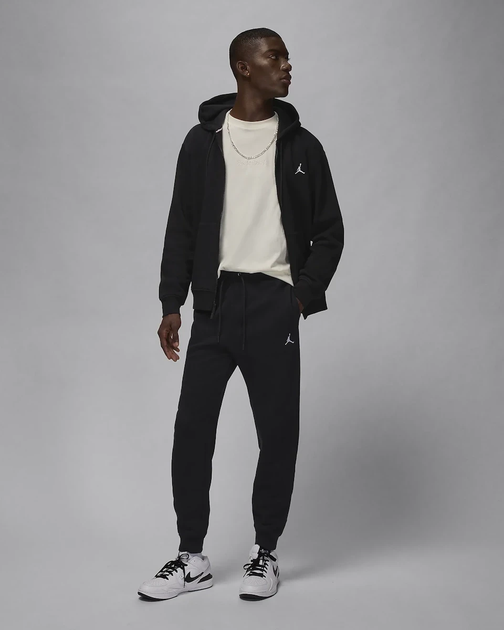Брюки MJ BRK FLC PANT FV7277-010 JORDAN M Чорний - Фото 5 Брюки MJ BRK FLC PANT FV7277-010 JORDAN M Чорний - зображення 5