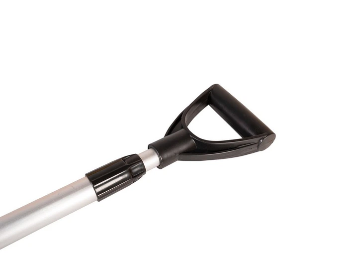 Лопата для снега автомобильная MASTERTOOL 252х335 мм с телескопической ручкой 850-1090 мм 84-0019 - изображение 3